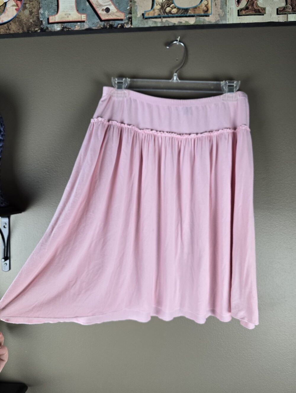 Fresh Produce Pink Ruffle Mini Skirt Medium - Picture 2 of 12